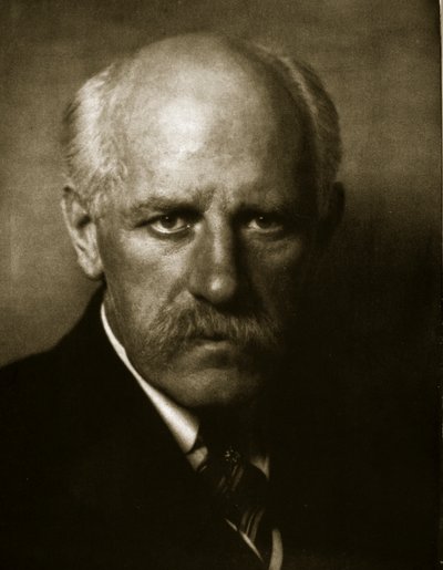 Fridtjof Nansen (sepia foto) door Arnold Genthe